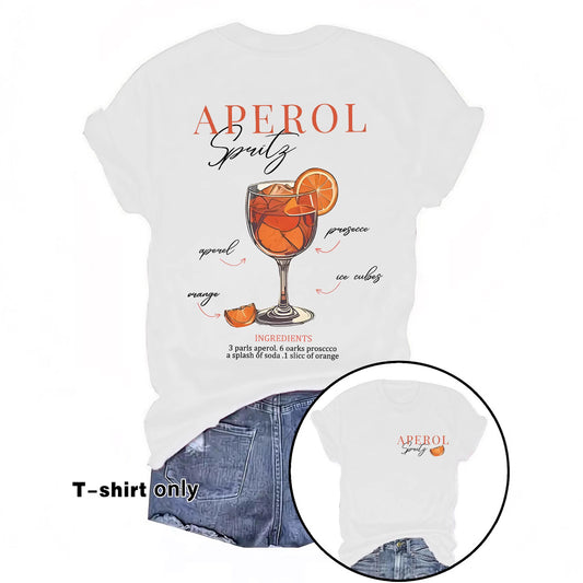 Glamorous Women's Fashion Printed Summer Short-sleeved Women's T-shirt
