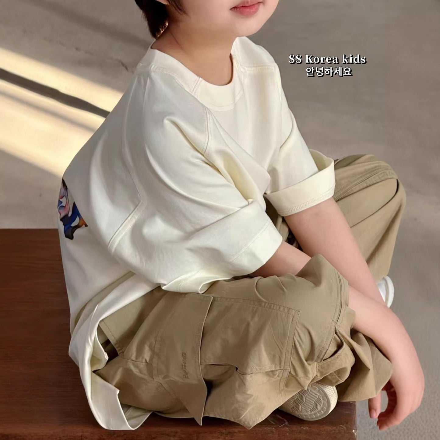 Children's Clothing Boy's Short-sleeved Trendy Pure Cotton Half-sleeve Children's T-shirt