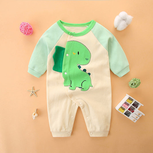 Born Clothes Pure Cotton Jumpsuit Summer Thin Jumpsuit, Climbing Suit