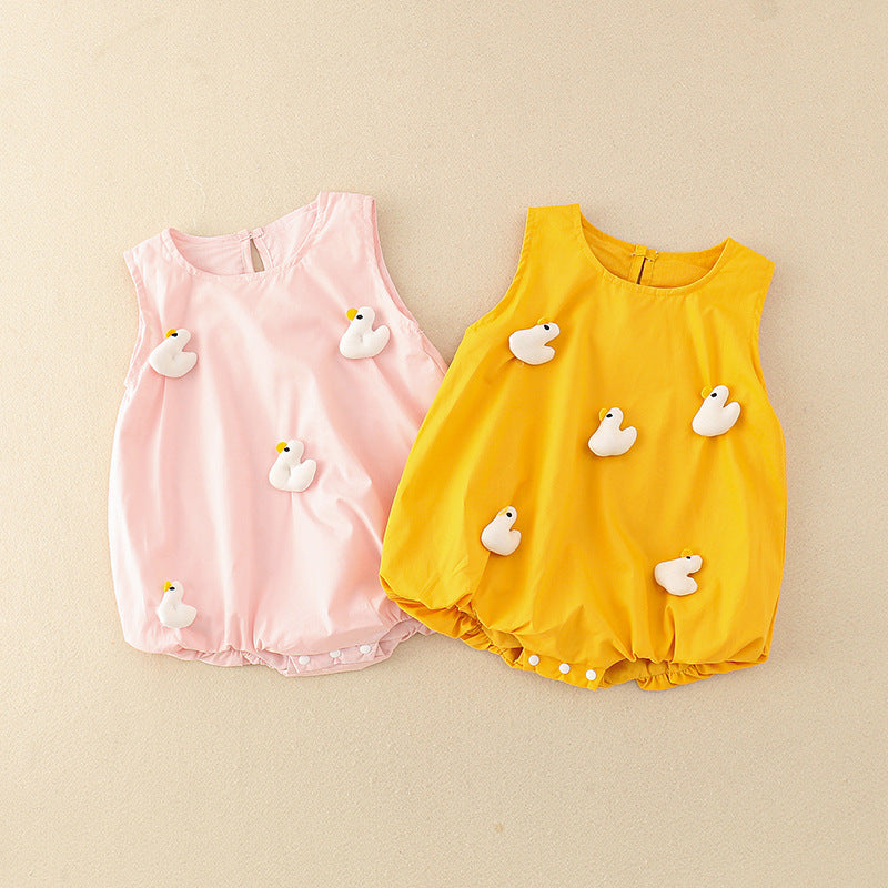 Clothes For Babies Summer Thin Bodysuit One Jumpsuit, Climbing Suit