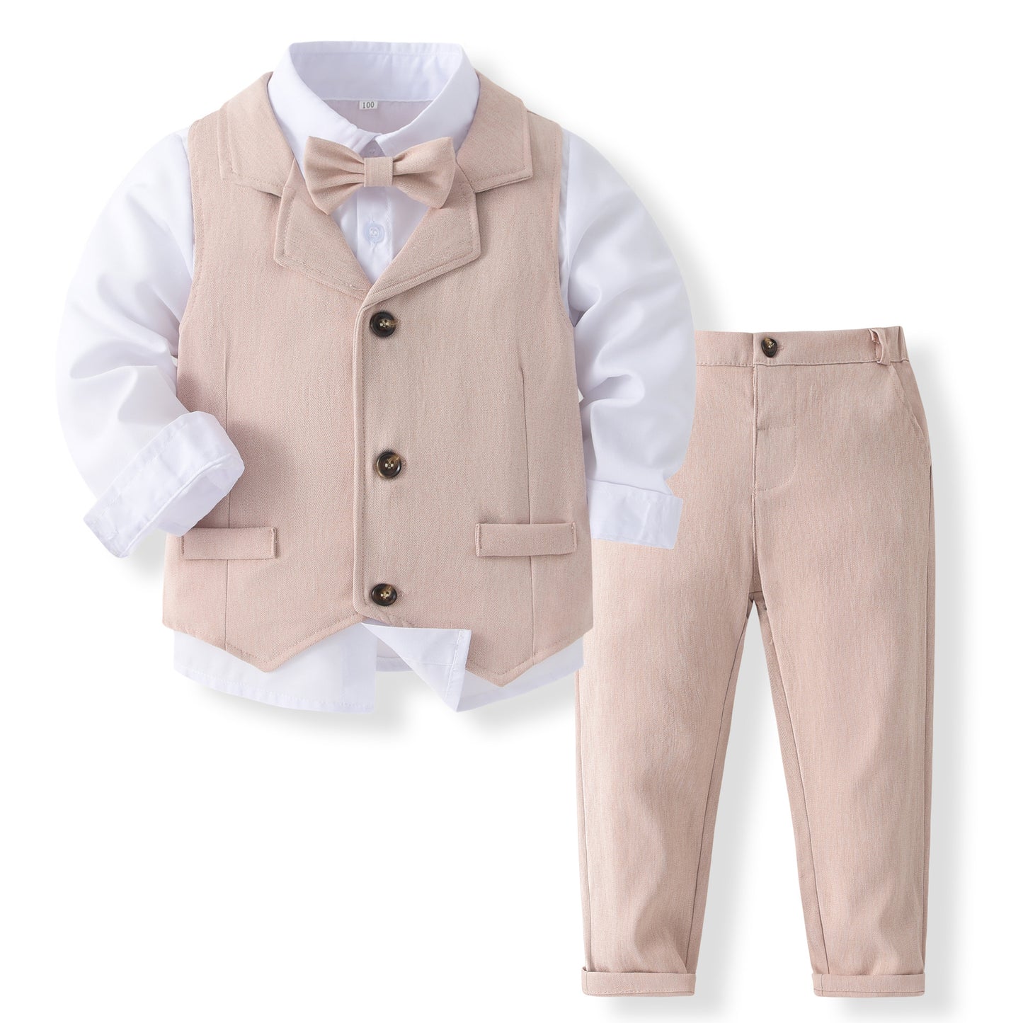 Children's Boy's Clothing Shirt Vest Pants Clothes Children's Suit