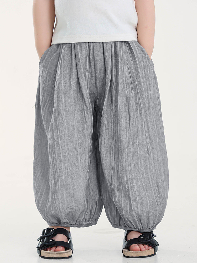 Children's Clothing Boy's Summer Thin Bloomers Cropped Children's Pants