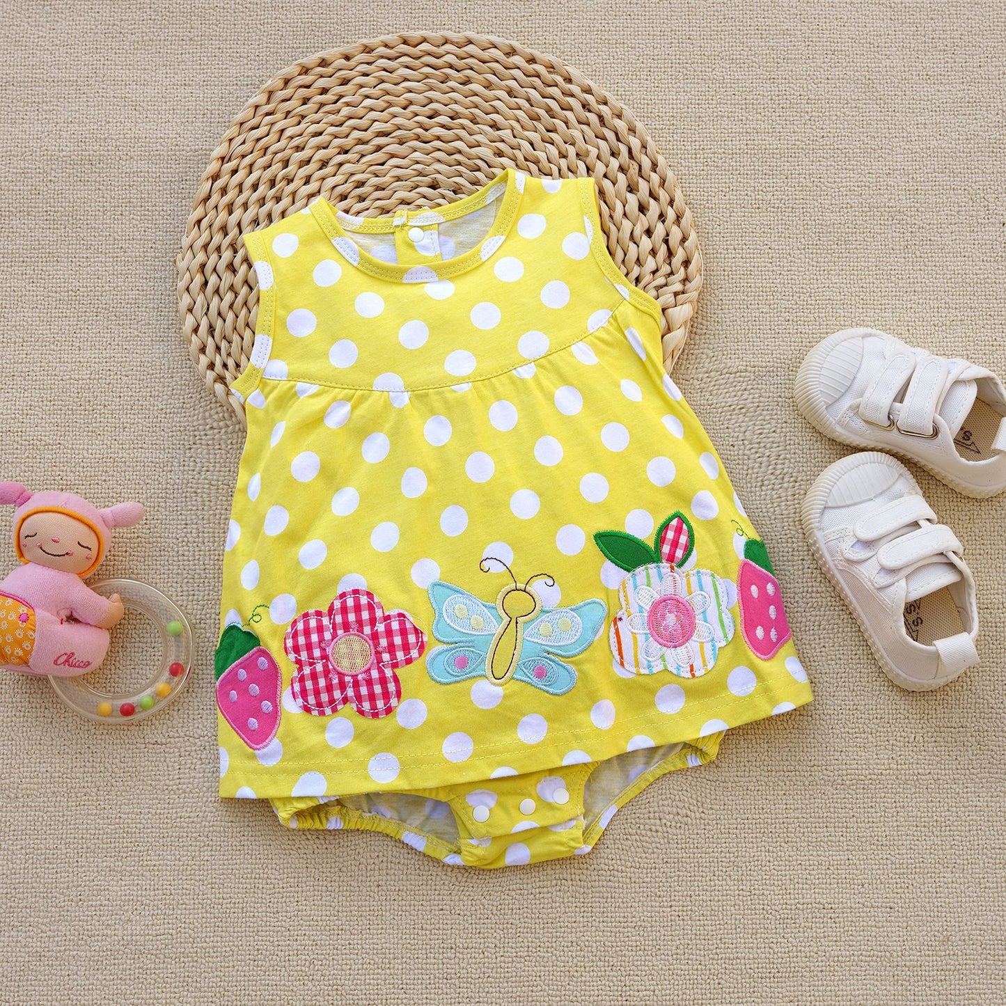 Butterfly Flower Whale Other Princess Dress Jumpsuit Four Jumpsuit, Climbing Suit