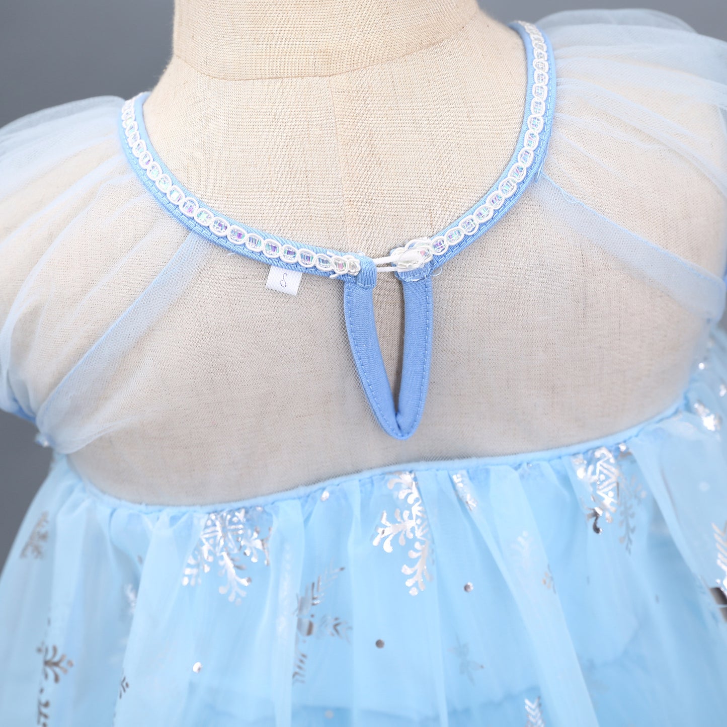 Frozen Ice Queen Princess Elsa Tulle Tutu Children's Dress