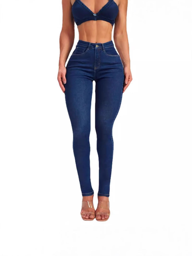 Women's Sheath Skinny Stretch High Waist For Jeans