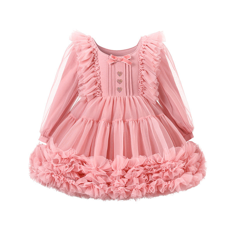Children's Pop Skirt Lolita Princess Pettiskirt British Children's Dress