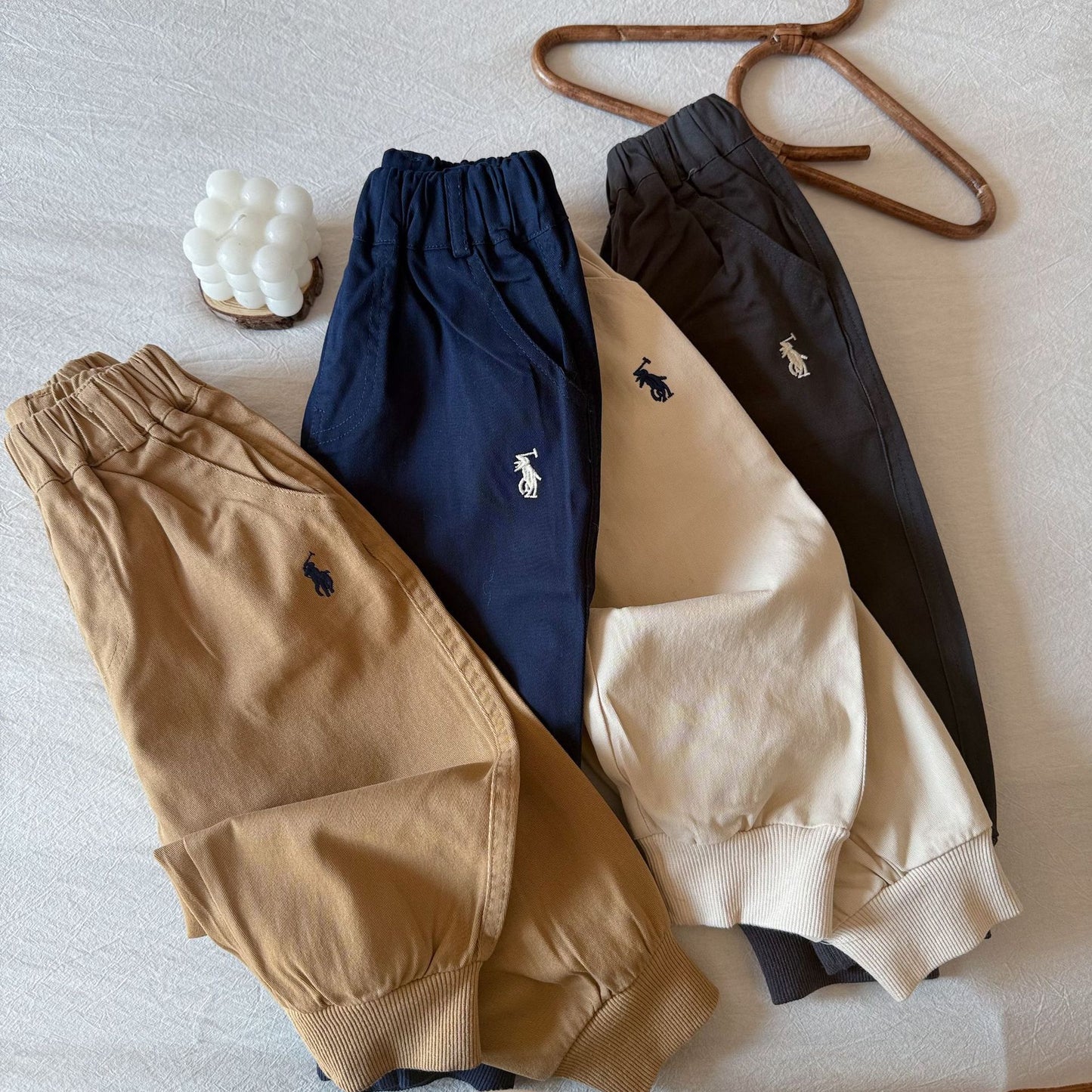 Children's Casual Spring Boys Trousers Ankle Banded Temperament Children's Pants
