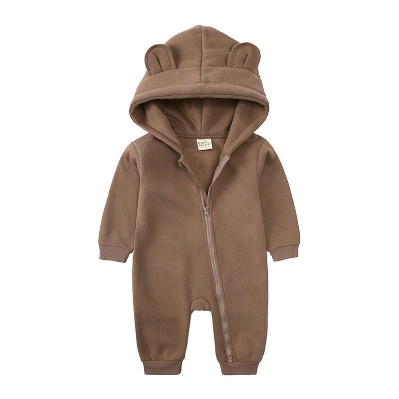 Clothing Male Female Year-old Animal Shape One-piece Romper Warm Jumpsuit, Climbing Suit