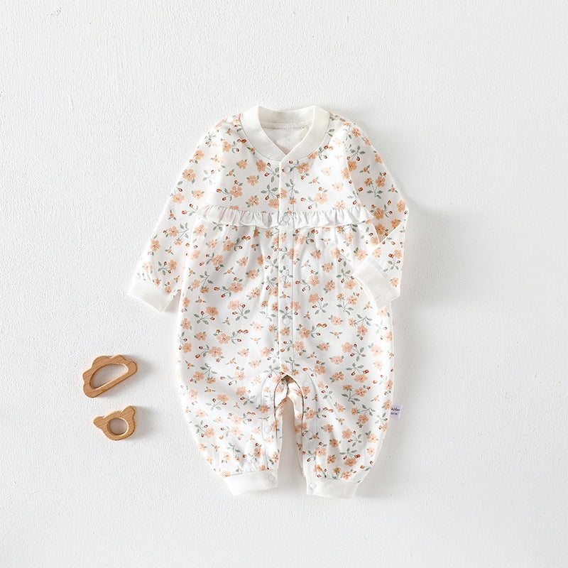Children's Jumpsuit Seamless Cotton Class Born Clothes Jumpsuit, Climbing Suit
