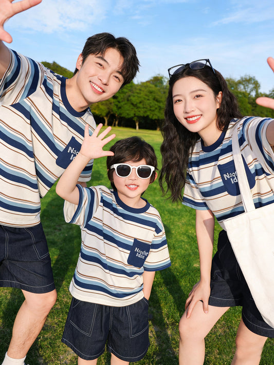 For Family Of Clothes The Whole Parent-child Outfit