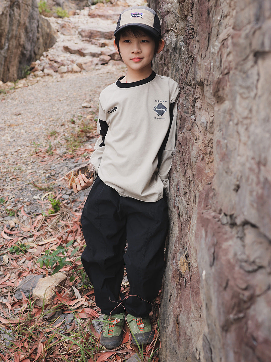 Children's With Broken Size Of Off Spring Mountain Outdoor Style Casual Children's Pants