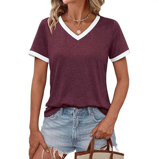 Women's Pullover Casual Summer Sleeve Loose Wear Tops