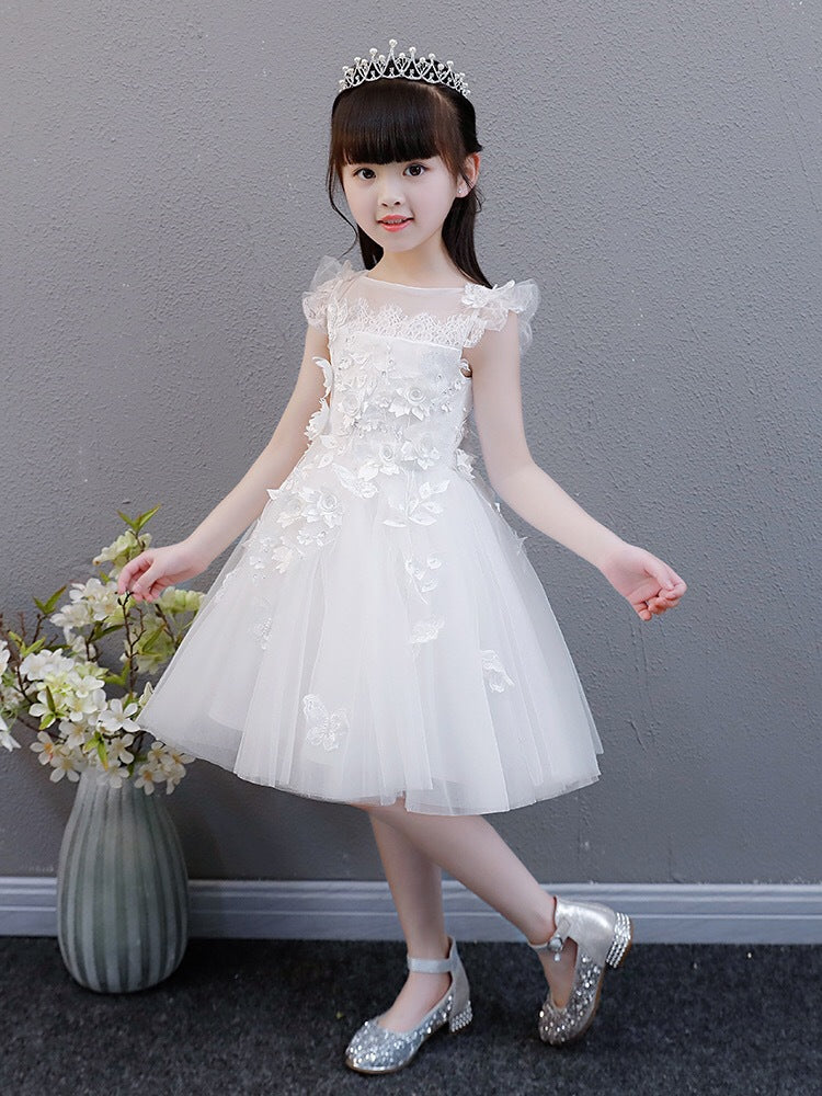 Children's Tutu Summer Flower Wedding Costume For Children's Dress