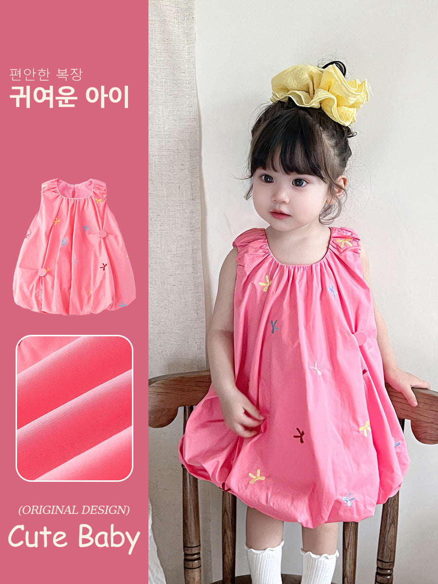Stylish Summer Princess Little Bud Skirt Children's Dress