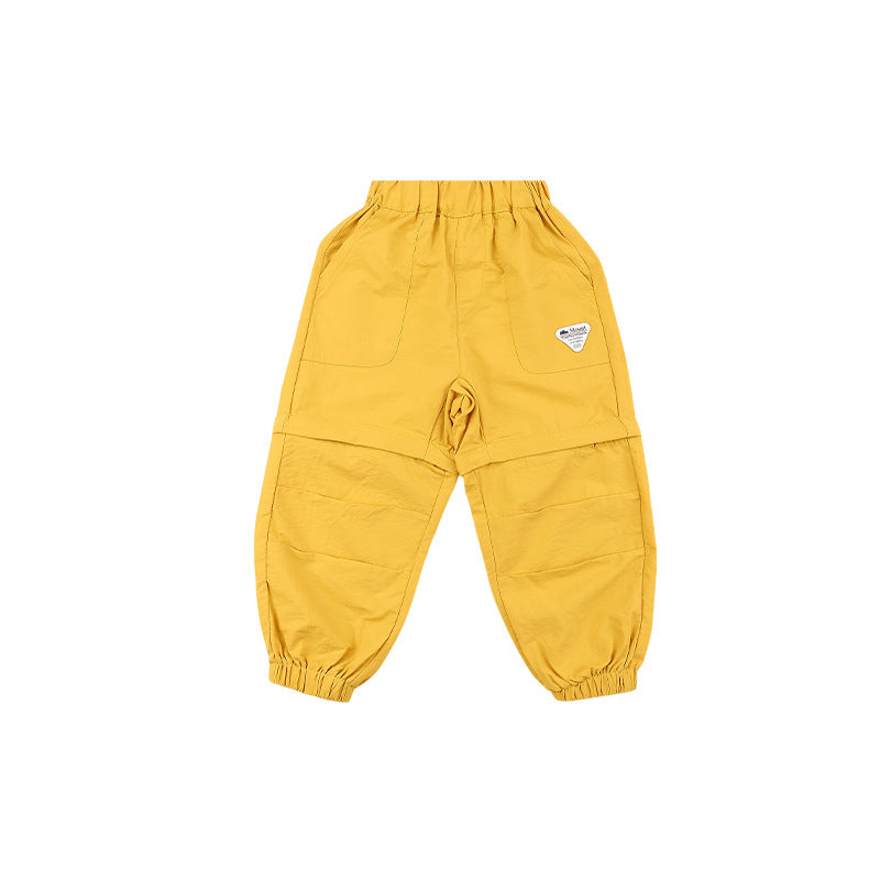 Children's Detachable Summer Mountain Trousers Lightweight Waterproof Children's Pants