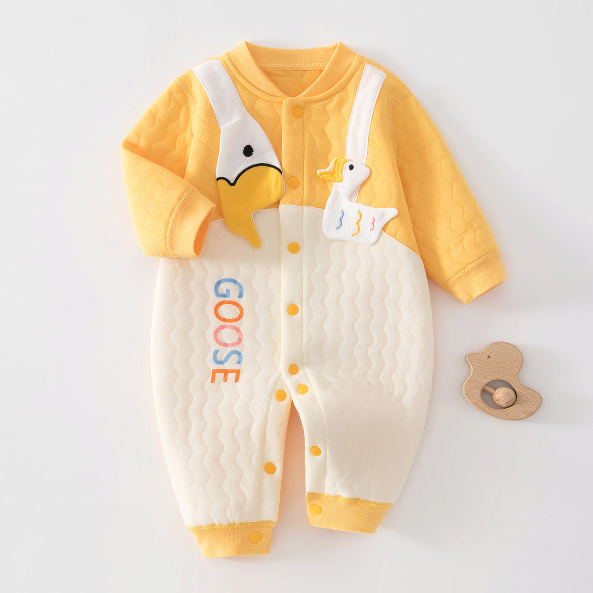 Boneless Quilted Jumpsuit Long Sleeve Born Jumpsuit, Climbing Suit