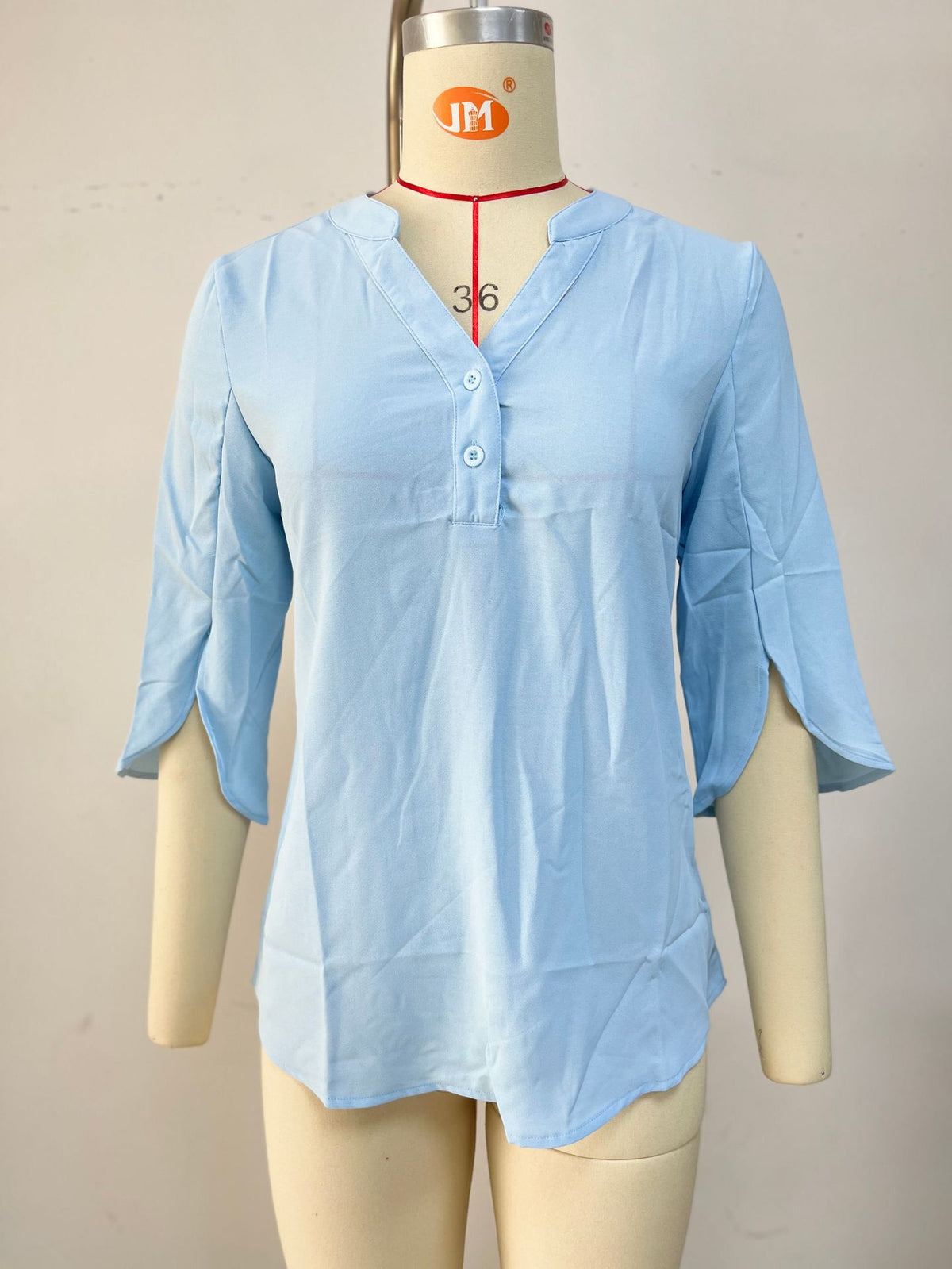 Glamorous Classy Women's Summer Solid Color Lace Shirt, Chiffon Shirt