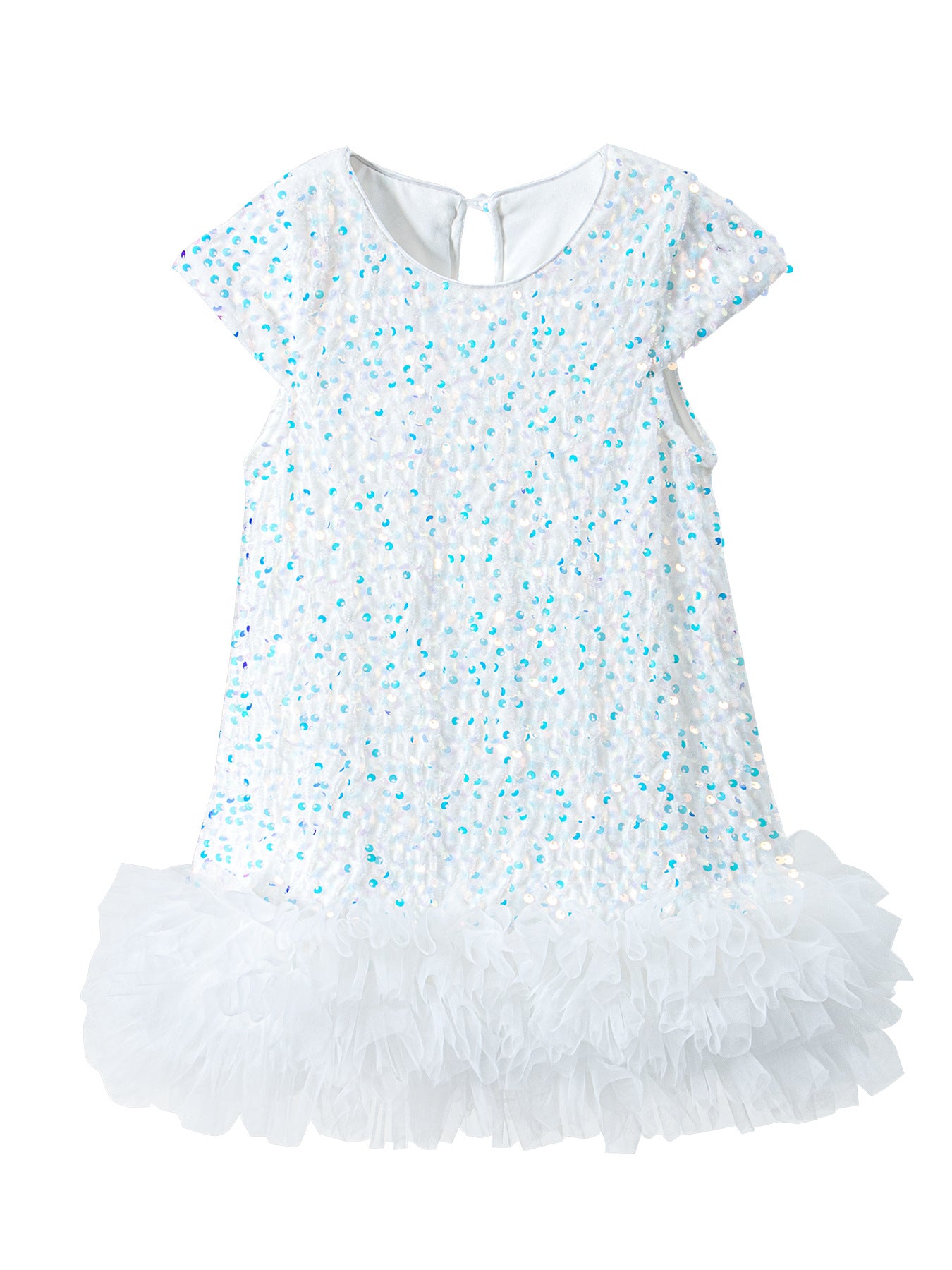 Children's Leaf Clothing Sequins Vest Skirt Autumn Children's Dress