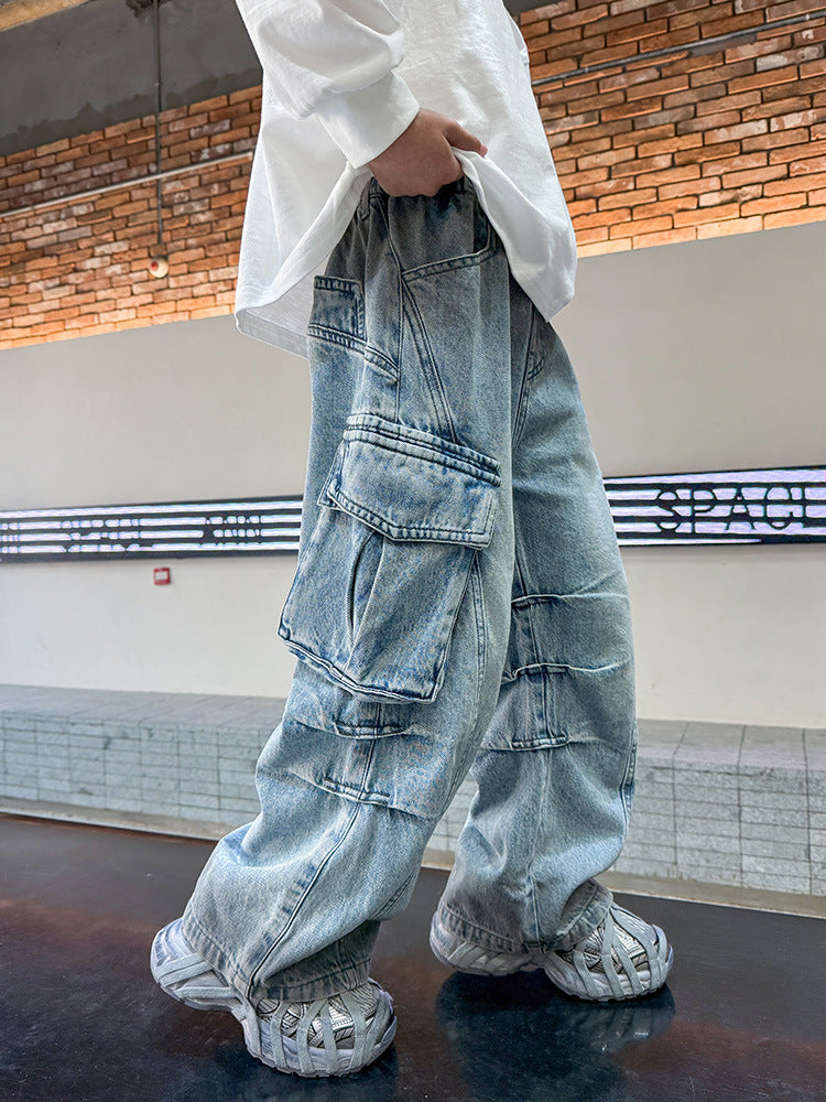 Children's Large Spring Clothes Casual Boy Trousers Children's Pants