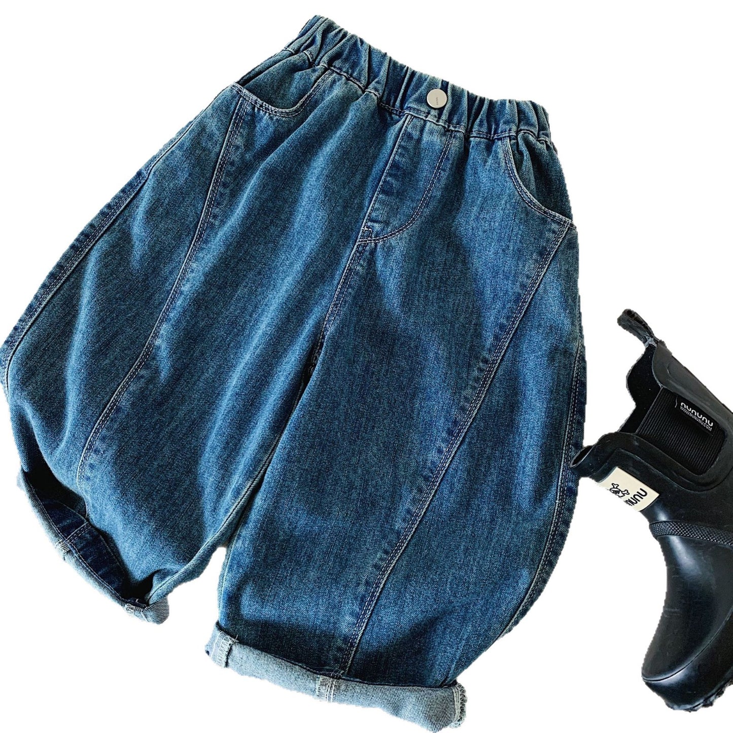 Children's Boy Machete Jeans Casual Thin Type Loose Children's Pants