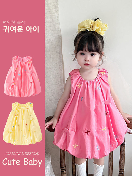 Stylish Summer Princess Little Bud Skirt Children's Dress