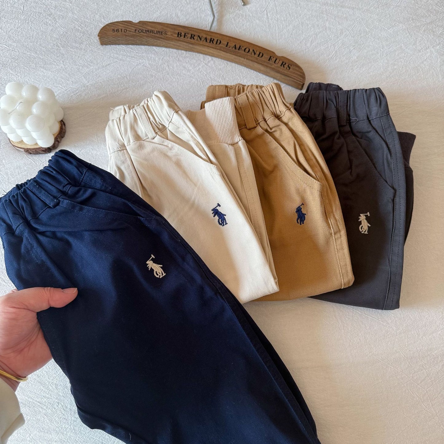 Children's Casual Spring Boys Trousers Ankle Banded Temperament Children's Pants