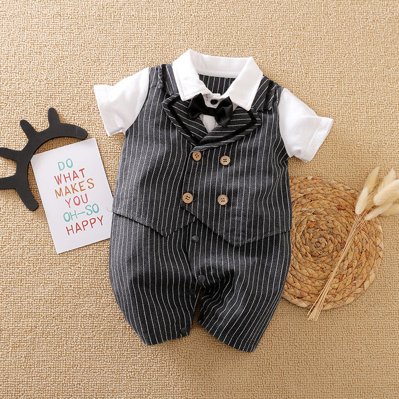 Jumpsuit Summer Full Moon Year Dress Born Hundred Days Romper Jumpsuit, Climbing Suit