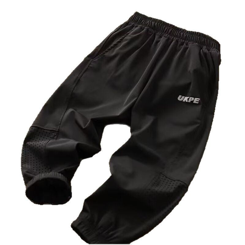 Children's Stretch Sports Middle Big Anti Mosquito Air Children's Pants