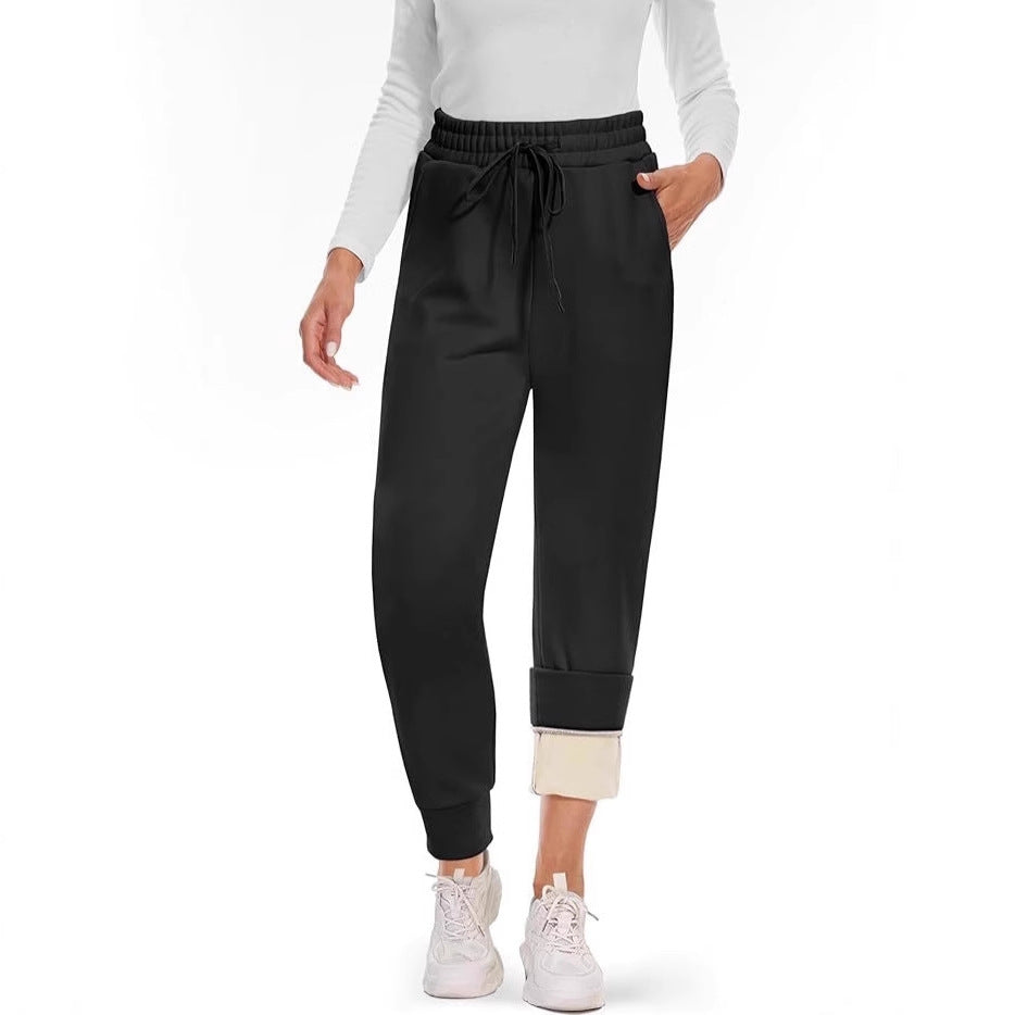 Warm With Veet Sports Outdoor Fashion Home Daily Travel Casual Pants
