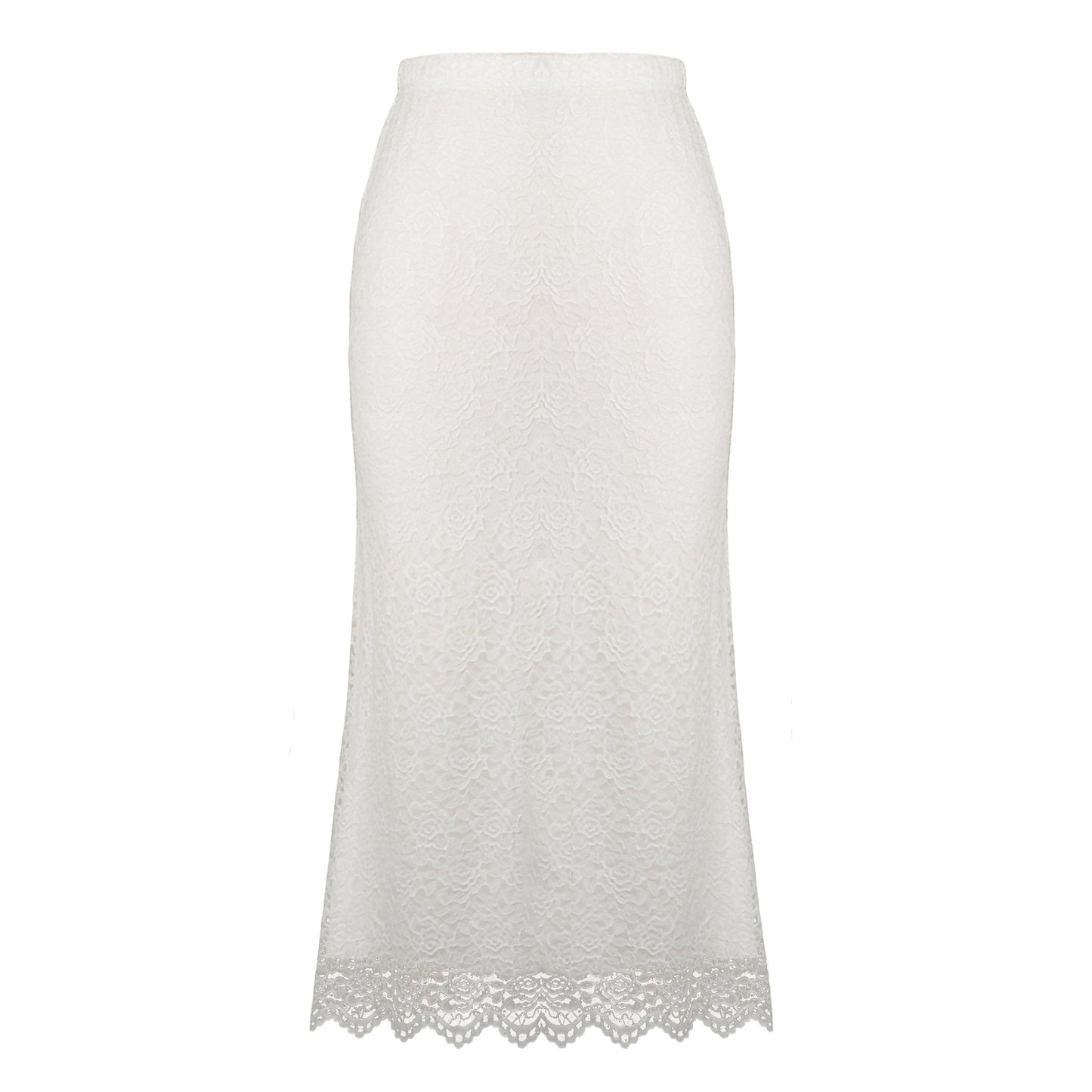 Women's Lace High Waist One-step Sexy Slim Skirt