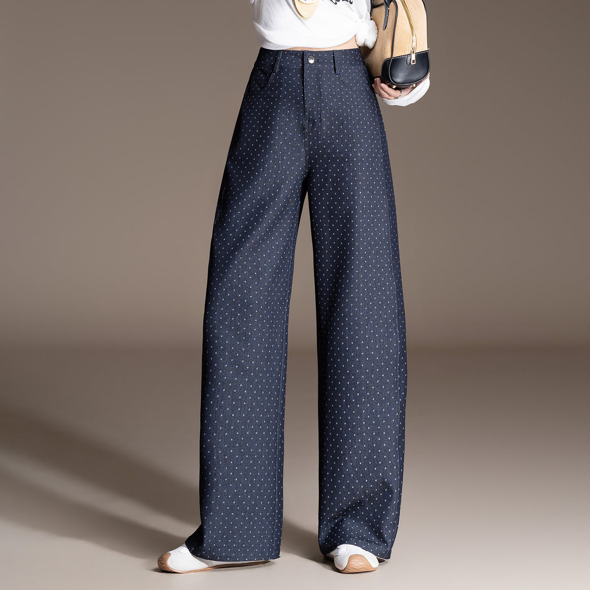 Women's Wide Leg Slimming Sports Loose High Pants