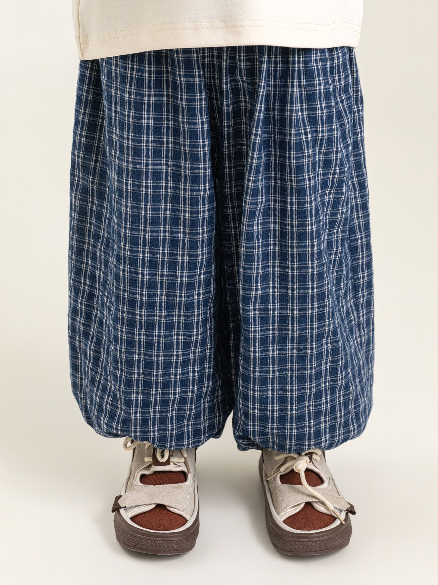 Boy's Fashionable Retro Sense Anti Mosquito Style Cute Lightweight Children's Pants