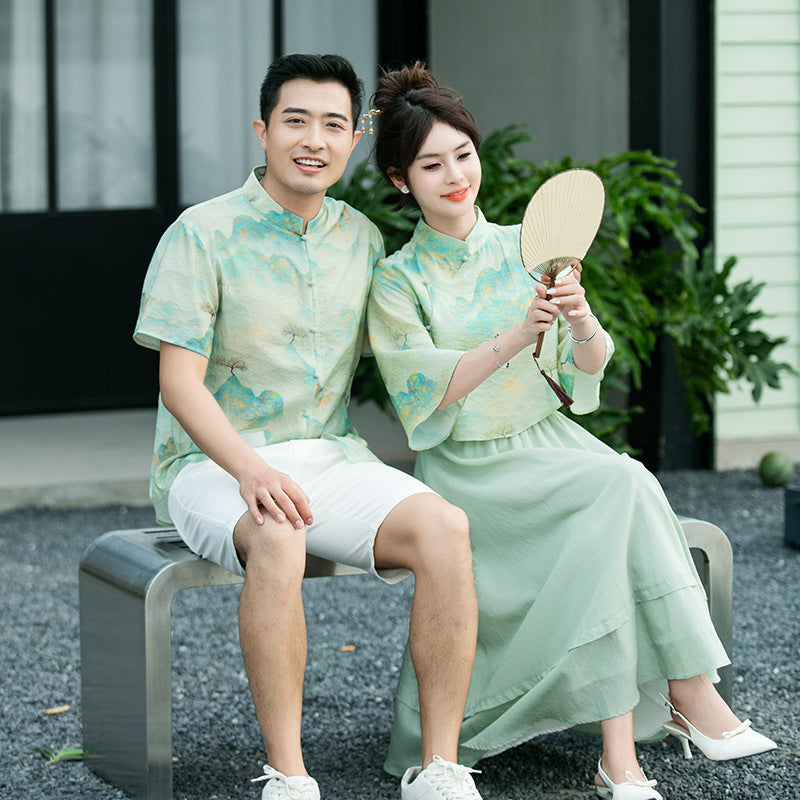 School Group Purchase Performance Wear Chinese Parent-child Outfit