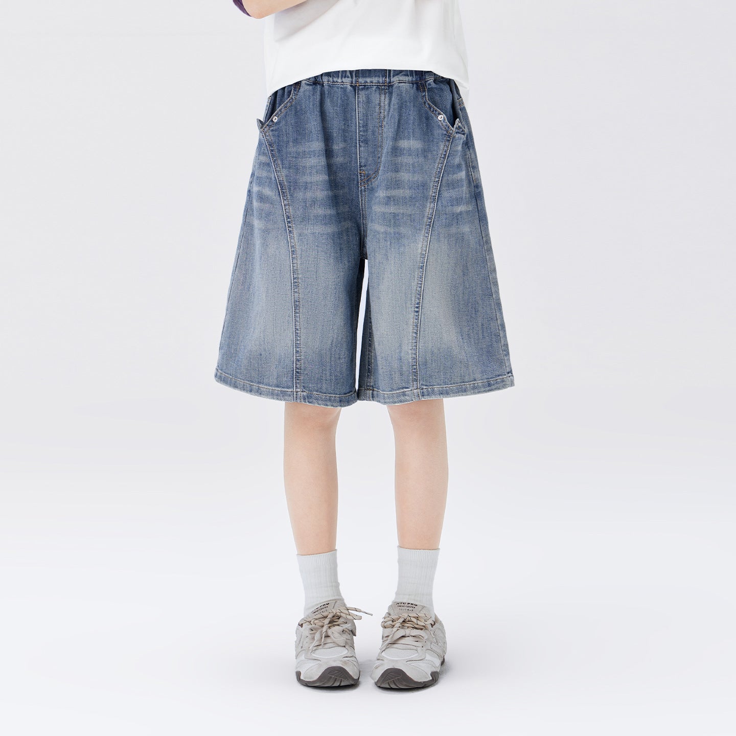 Children's Clothing Short-sleeved Summer Class Top Older Cool Children's T-shirt