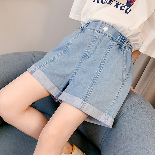 Children's Shorts Summer Jeans Big Fashionable Outer Wear Children's Pants
