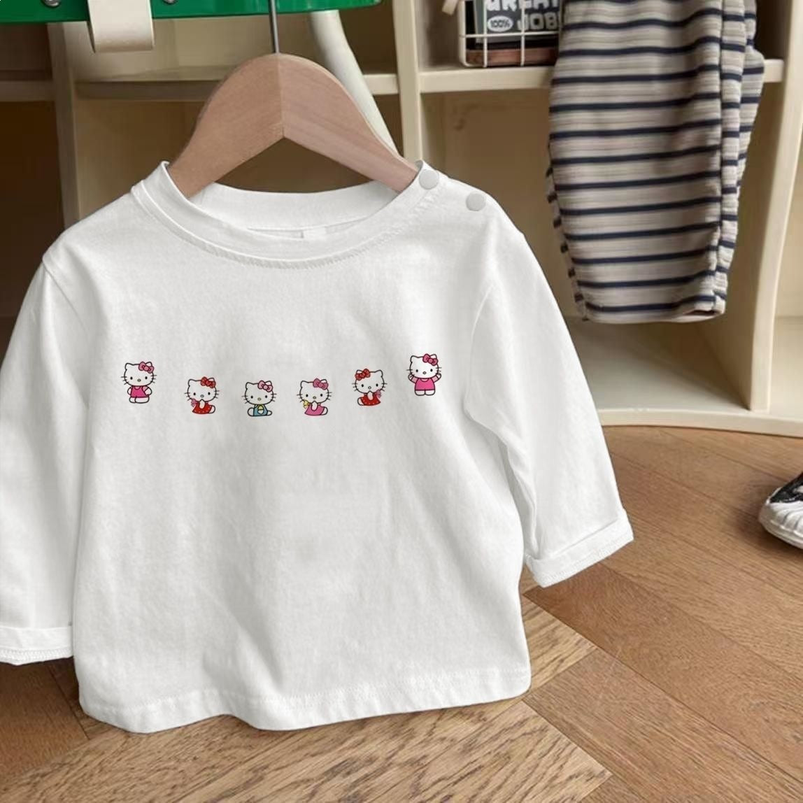 Children's Long-sleeved Clothing Autumn Toddler Top Tide Children's T-shirt