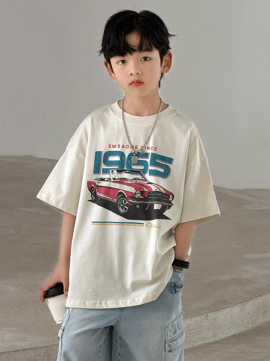Children's Fashion Short Sleeve Summer Clothing Korean Children's T-shirt