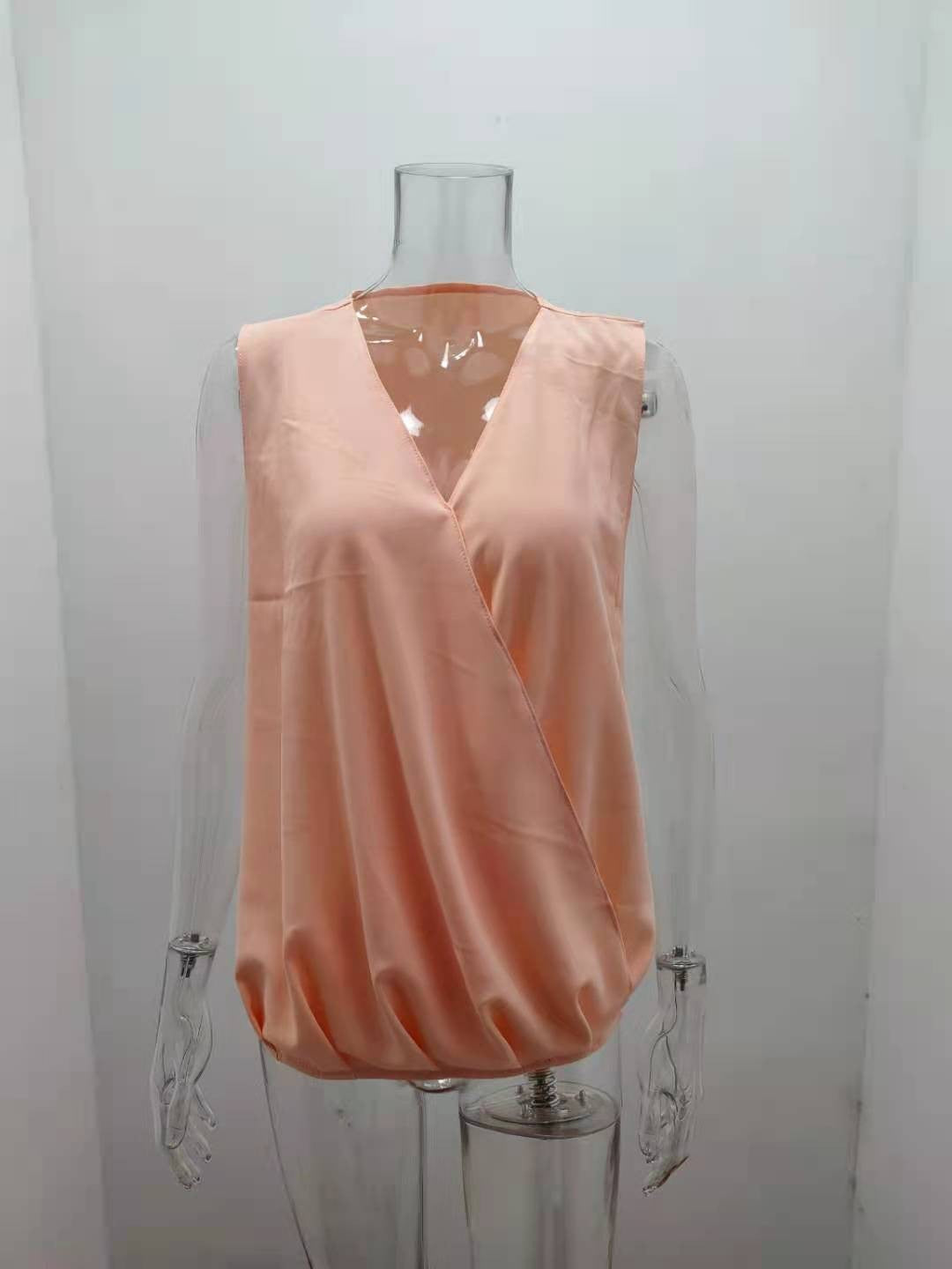 Women's Summer Strap Solid Color Bottoming Small Vest/suspenders/tube Top