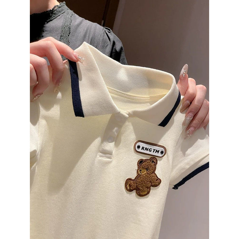 Clothes Western Style Short Sleeve Infant Toddler Comfortable Jumpsuit, Climbing Suit