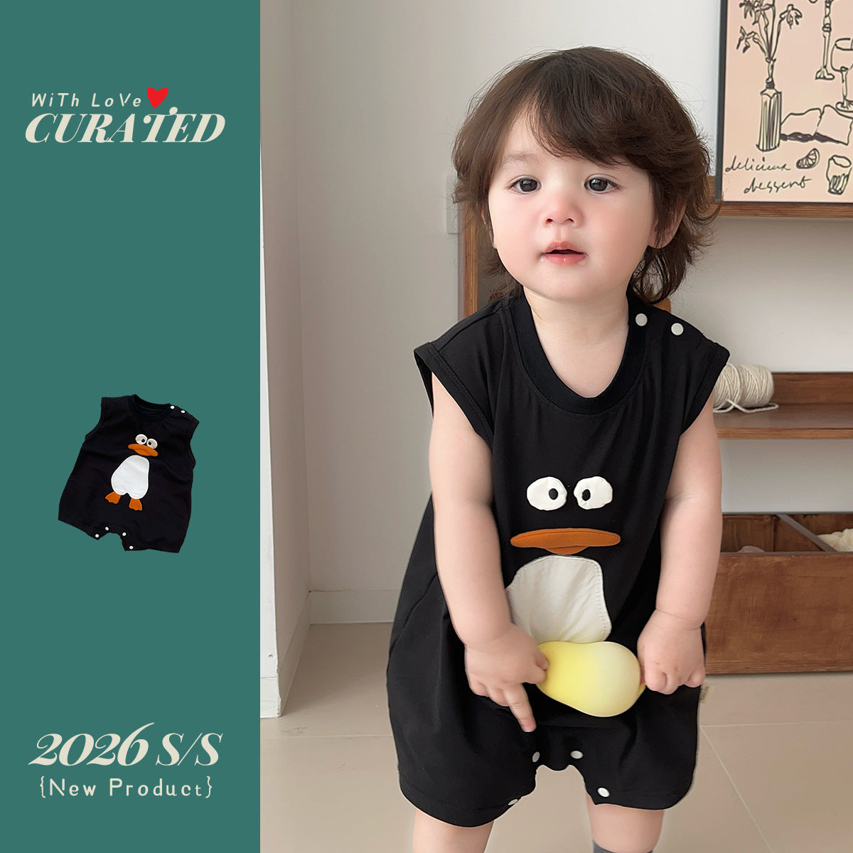 Infant Toddler Jumpsuit Boy's Romper Thin Jumpsuit, Climbing Suit