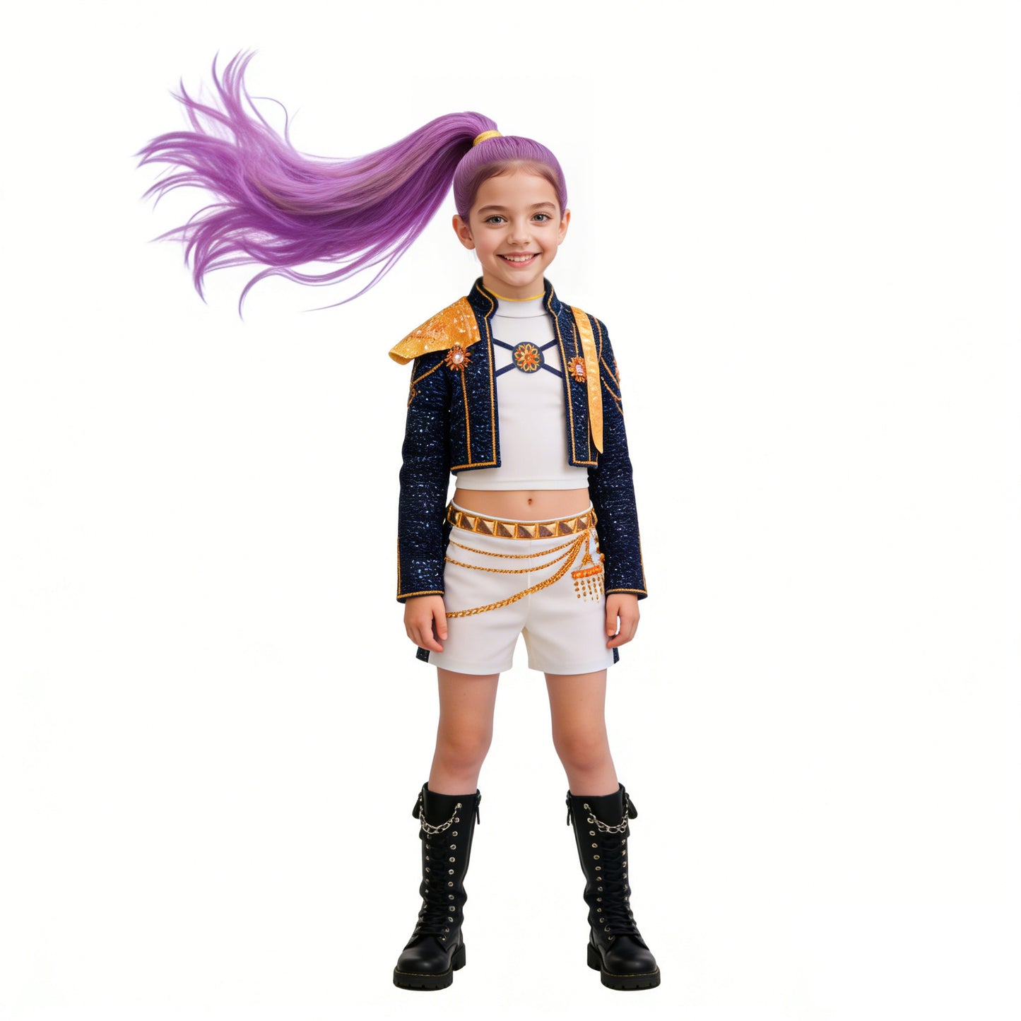 Performance Costume Rumi Clothes Dress Up Children's Suit