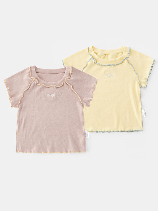 Children's Summer Short-sleeved Tops Soft Breathable Clothes Children's T-shirt