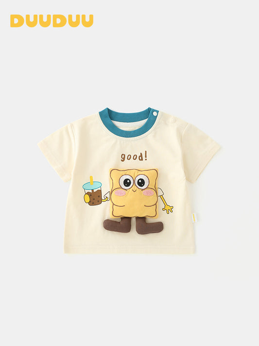 Children's Summer Thin Top Korean Style Boys Clothes Children's T-shirt