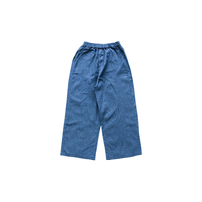 Children's Two-piece Skirts Summer Cool Breathable Strap Top Children's T-shirt