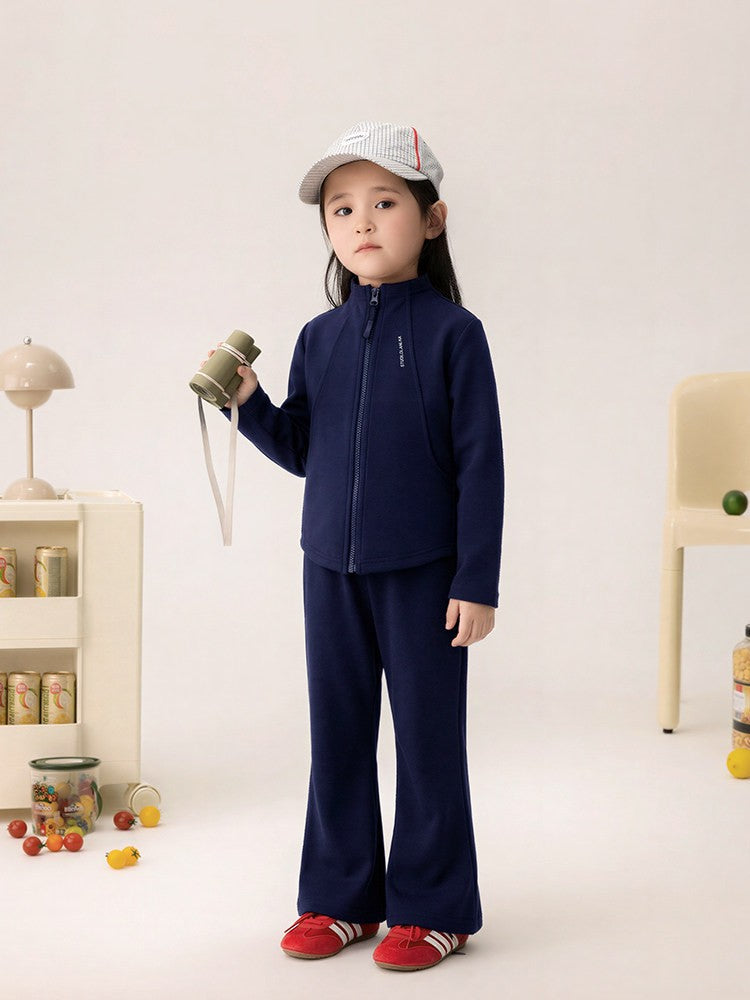 Children's Wear Spring Clothes Sweater Western Style Korean Zipper Short Coat Children's Suit