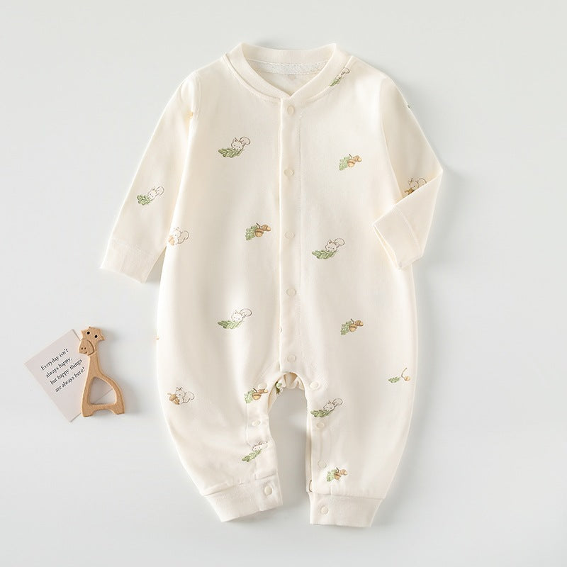 Children's Jumpsuit Seamless Cotton Class Born Clothes Jumpsuit, Climbing Suit