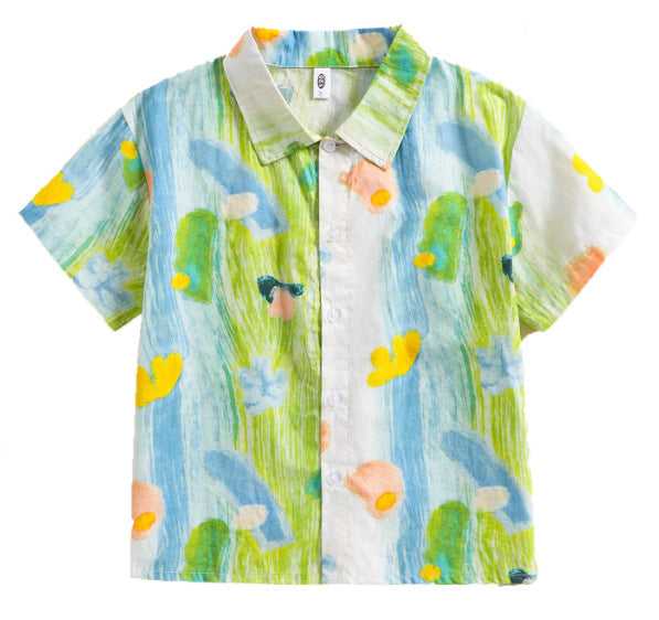 Suit Family Of Three Summer Clothes High-grade Sense Parent-child Outfit