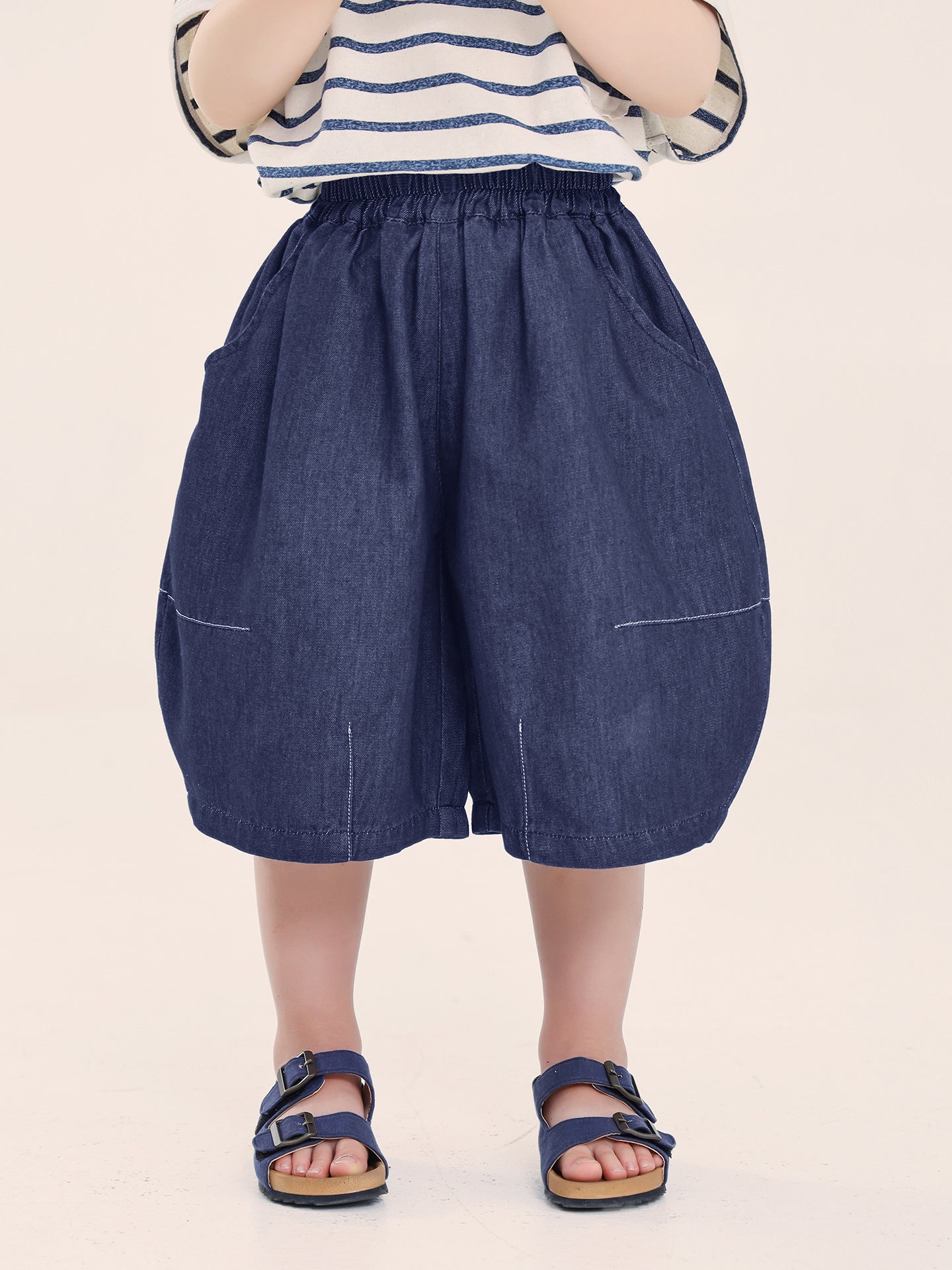 Children's Clothing Boy's Denim Shorts Summer Bermuda Korean Style Children's Pants