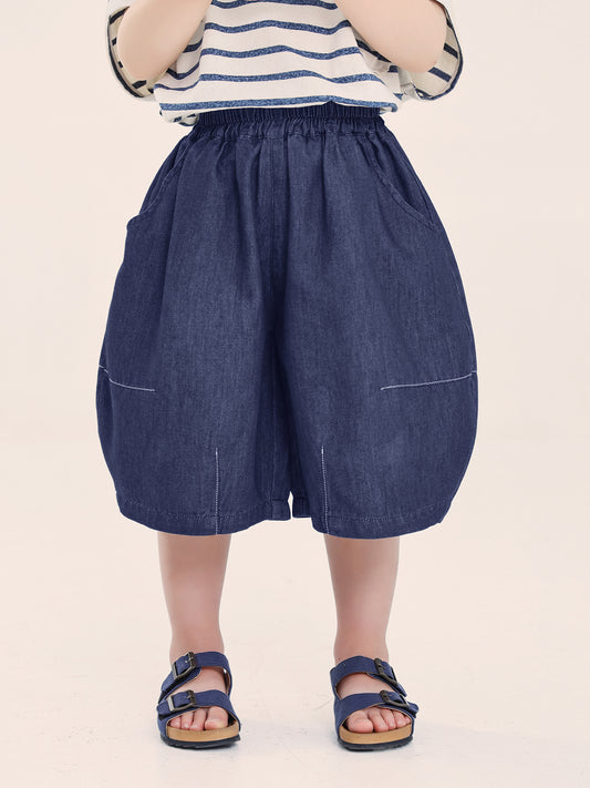 Children's Clothing Boy's Denim Shorts Summer Bermuda Korean Style Children's Pants