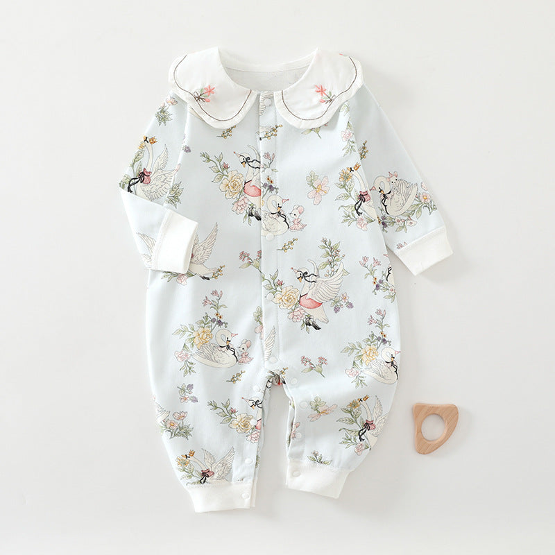 Children's Jumpsuit Seamless Cotton Class Born Clothes Jumpsuit, Climbing Suit